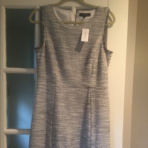 NWT Banana Republic Tweed Dress w Ruffled bottom
